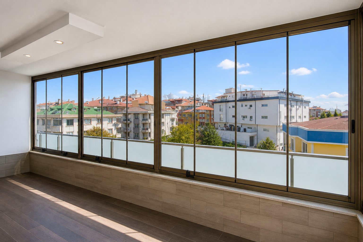 Panoramik cam balkon